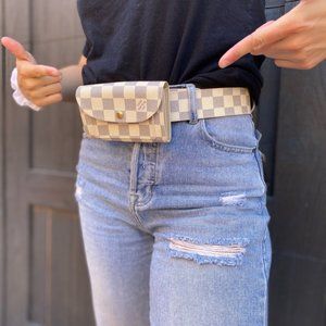Louis Vuitton Damier Ceinture Pochette Belt Bag